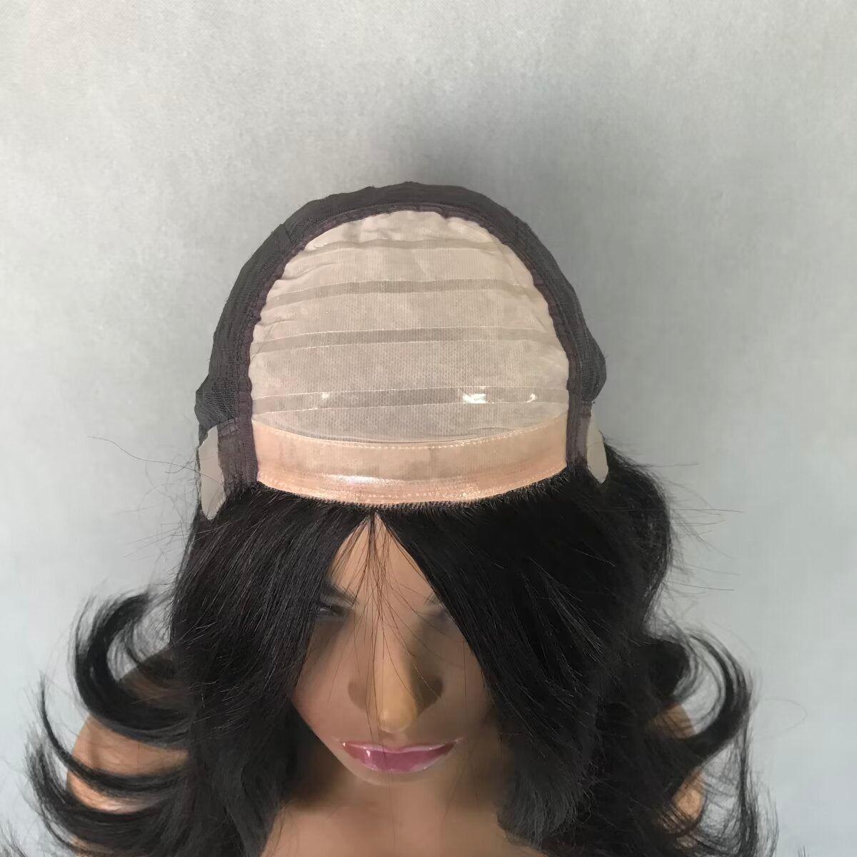 Auspiciouswig Human Hair Wig Silk Skin Top Cancer Wig Silicone PU Medical Wig