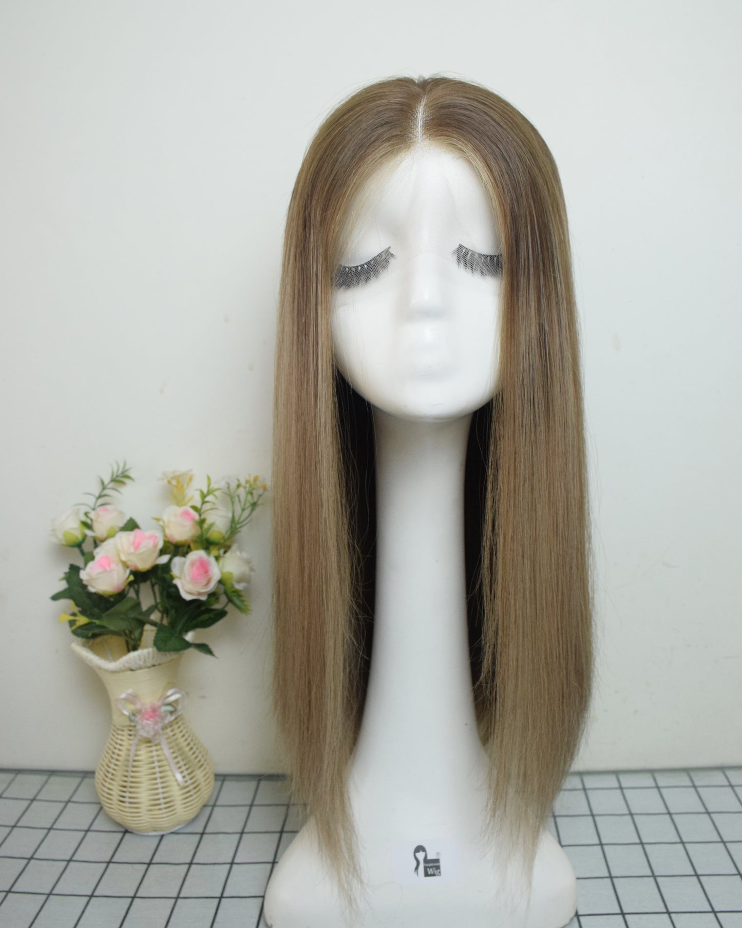 Auspiciouswig Human Virgin Hair Sheitel Kosher Wigs French Lace Front Top Jewish Wigs
