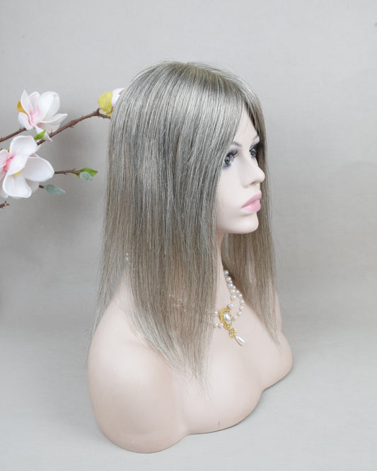 Auspiciouswig Custom Made Fine Mono Base Topper