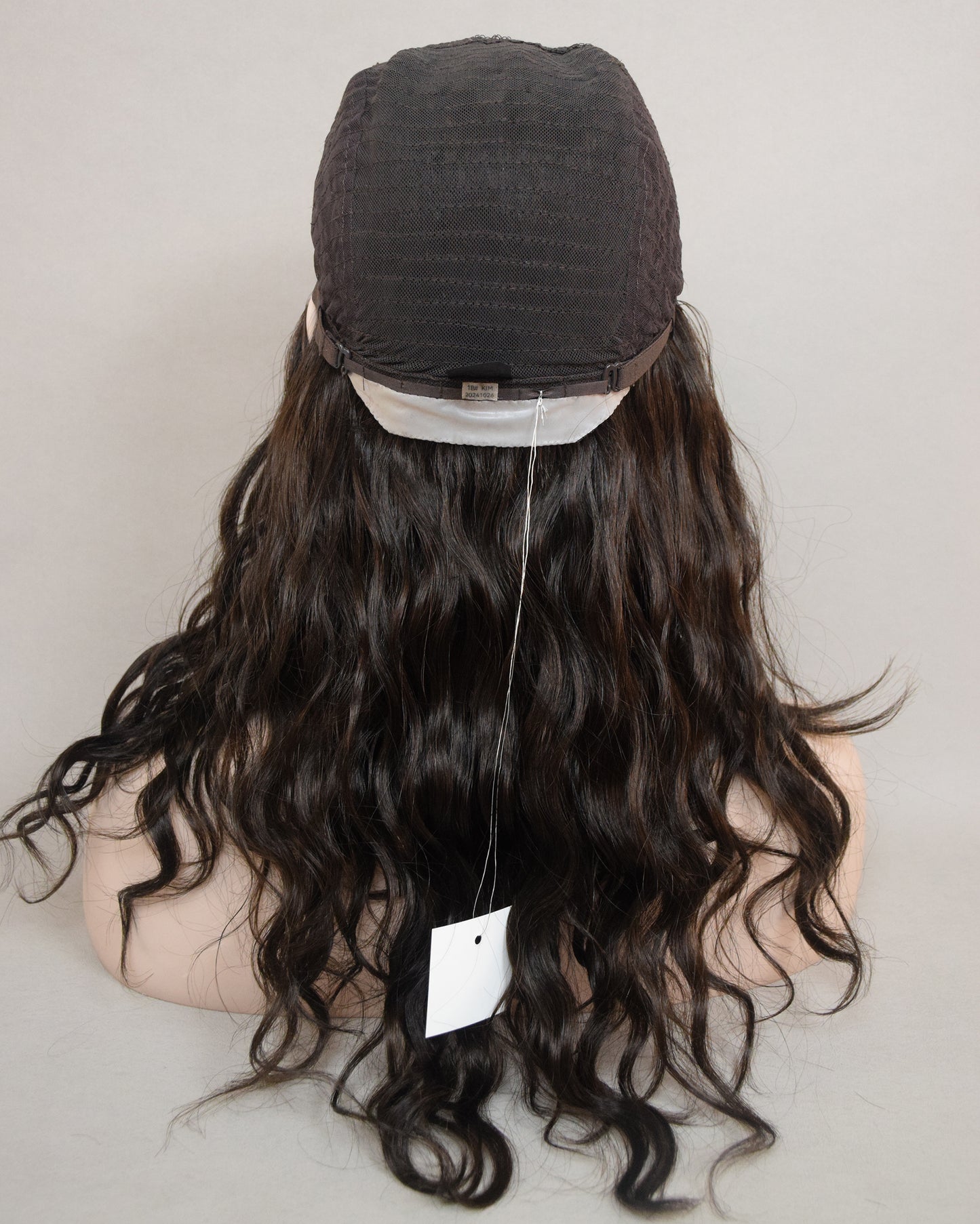 Auspiciouswig Dark Brown Wavy Human Virgin Hair Jewish Wig Silk Skin Top Kosher Wig Sheitel